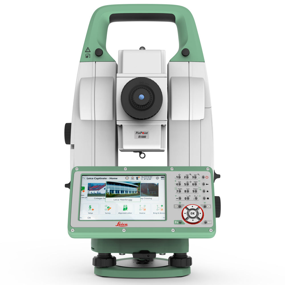 Роботизированный тахеометр Leica TS13 1ʺ R1000 ATR & disp