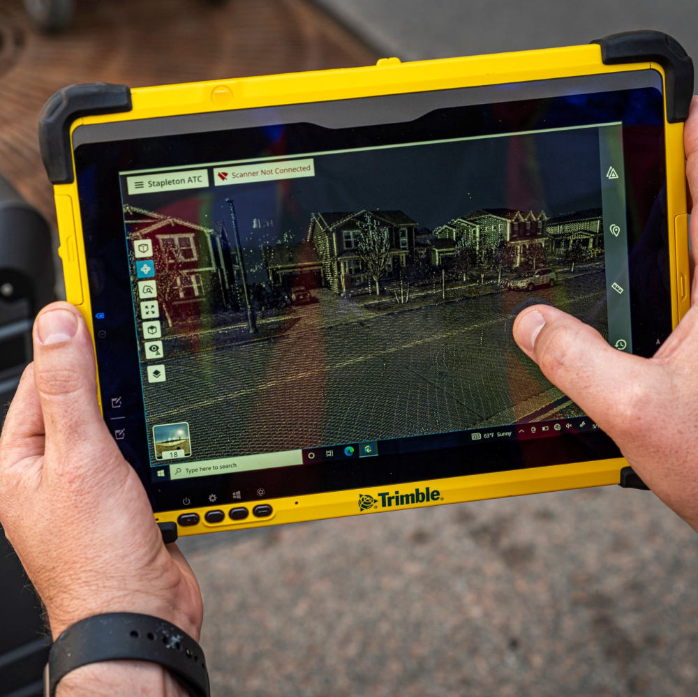 Лазерный сканер Trimble X12 Kit with T10x Tablet